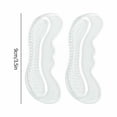 thumbnail image 3 of zttd Protecteur de Talon en silicone Poignées de Talon Coussinets de Talon Coussinets de Chaussure inserts de Chaussures pour Femmes Talons inserts de Chaussures pour Chaussures à Talons Hauts inserts de Coussin pour Femmes, 3 of 9