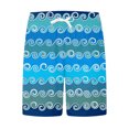 thumbnail image 3 of Diufon Men's Athletic Shorts Cotton Linen Drawstring Waisted Outdoor Sport Shorts Spring Summer Shorts with Pockets, 3 of 4