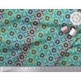 thumbnail image 2 of Soimoi Rayon Fabric Stripe & Moroccan Kaleidoscope Print Fabric by Yard 42 Inch Wide, 2 of 3