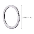 thumbnail image 2 of DEBGFS 100Pcs Key Split  Rings Metal Key Rings Durable Flat Key Rings for Key Chains, 2 of 6