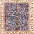 thumbnail image 1 of Ahgly Company Indoor Square Abstract Purple Abstract Area Rugs, 3' Square, 1 of 6