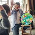thumbnail image 3 of A Childrens Dart Board Target 14.4 Inch Hook Loop Game Indoor Outdoor Activity Toy With Balls, 3 of 4