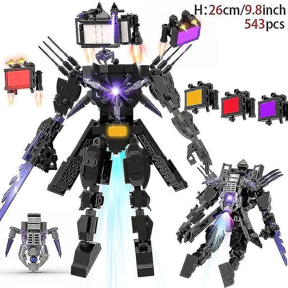 Moc Skibidi Toilet Figures builing Blocks Camerman Titan Speakerman TVMan Bricks DIY Moddel Toys For teenager Xmas Christmas Gift-ZJKDGJKJ