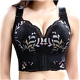 thumbnail image 1 of WRKEKC Wireless Bras for Women Plus Size Thin Cup Bra with Side Support and Breathable Fabric for Full Coverage, 1 of 8
