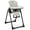 Black/Grey, variant on Babyjoy 4-in-1 Foldable Baby High Chair Height Adjustable Feeding Chair w/ Wheels Grey