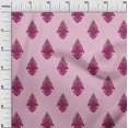 thumbnail image 2 of oneOone Viscose Chiffon Fabric Leaves|Floral & Paisley Block Printed Craft Fabric BTY 42 Inch Wide, 2 of 4