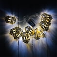 thumbnail image 2 of Eid Mubarak Decorations for Home Led String Eid Mubarak Curtain Lights Decorative Holiday Lights Lantern Led Curtain String Lights, 2 of 2