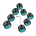 thumbnail image 3 of 8pcs Roller Skate Wheels 58*39mm For Double-Row Roller Skates Quad Skateboard, 3 of 9