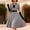 Style3-Black dresses for women, variant on Mceream 1950S Dresses for Women formal Vintage Cocktail Swing Dresses with Cap Sleeves Summer V Neck Checkered Lapel Party Midi Tea Dress Black M