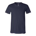 thumbnail image 1 of Bella Canvas Mens Jersey V-Neck Tee, 3XL, Navy, 1 of 2