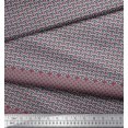 thumbnail image 3 of Soimoi Cotton Duck Fabric Artistic Floral & Scale Geometric Decor Fabric Printed Yard 42 Inch Wide, 3 of 4