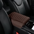 thumbnail image 2 of Car Center Console Armrest Protector 2025 Upgrade Leather Armrest Cover Cushion With 2 Storage Bags Universal Seat Pad Interior Accessories Protector For Most Vehicle, 2 of 4