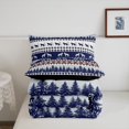 thumbnail image 4 of Wolf Animal Duvet Insert Queen,Botanical Pine Tree Down Comforter,Rustic Checkered Buffalo Plaid Comforter Set for Home Room Decor,Geometric Bear Paw Print Bedding Set with 2 Pillowcases,Reverse, 4 of 6