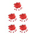 thumbnail image 3 of Langgg Paper Scraps Mini Heart Shape Wedding Accessory Plastic Material Confetti Tabletop Ornament for Valentine's Day Red15mm 5Set, 3 of 6