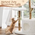 thumbnail image 2 of Ourlova 43 in Cat Tree Cat Tower for Indoor Cats with Tree branches, 2 of 7