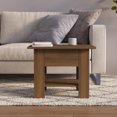 thumbnail image 2 of vidaXL Coffee Table Brown Oak 55x55x42 cm Engineered Wood, 2 of 4