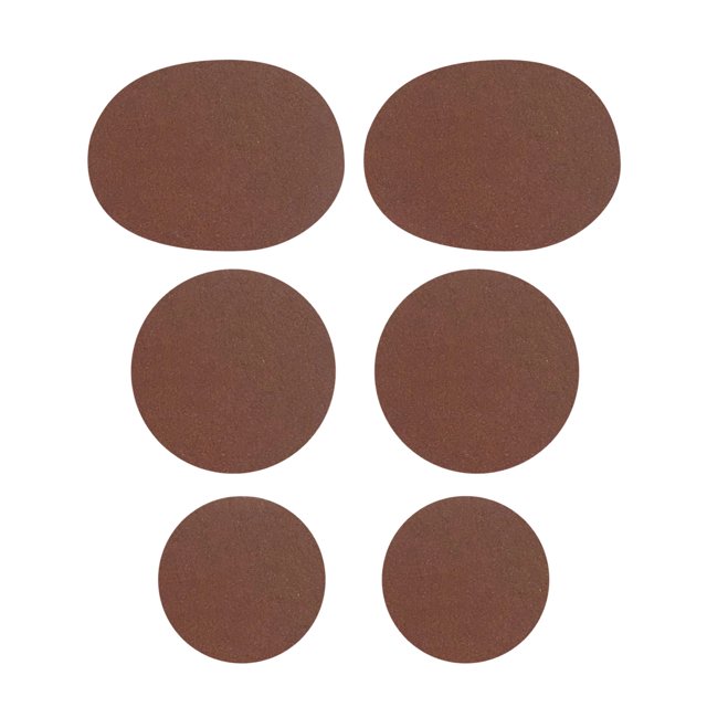 Ramiter Heel Hole Repair Sticker 3 Pairs Self Adhesive Shoe Hole Patch Sticker Shoe Hole Repair Patch Sticker For Sneakers Leather Shoes High Heels