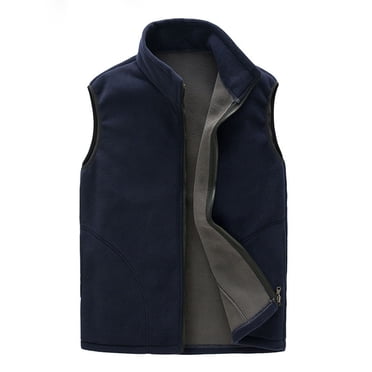 Pisexur Gilet en Molleton pour Femmes, Vêtement d'Extérieur Sans Manches, Vestes Légères à Fermeture Éclair, Gilets Chauds et Doux avec Poches Zippées, Tailles P-3TG