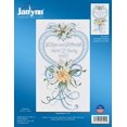 thumbnail image 2 of Cherish Wedding Heart Counted Cross Stitch Kit-9"X15" 14 Count, 2 of 2