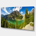 thumbnail image 2 of Greeny Réservoir Alpin - Impression d'Art sur Toile Paysage, 2 of 4
