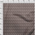 thumbnail image 3 of oneOone Polyester Spandex Brown Fabric Florals Craft Projects Decor Fabric Printed By The Yard 56 Inch Wide-7U, 3 of 4