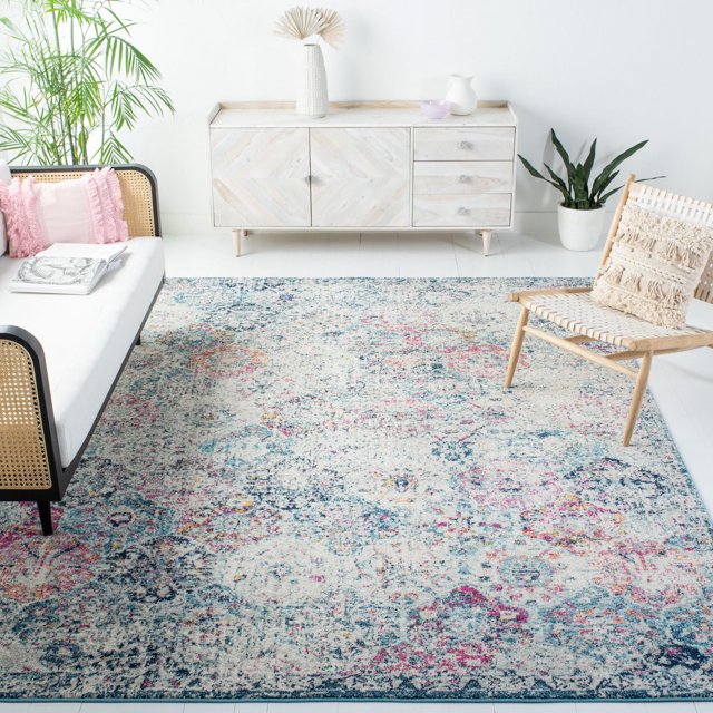 SAFAVIEH Madison Judith Tapis Géométrique Floral