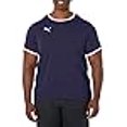 thumbnail image 3 of PUMA Mens Liga Jersey - Peacoat/White - X-Large, 3 of 4