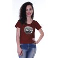 thumbnail image 3 of Moomaya T-shirt à Manches Courtes pour Femmes avec Col Rond, Écusson à Paillettes, Coupe Décontractée - 8G, 3 of 7