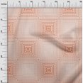 thumbnail image 3 of oneOone Velvet Orange Fabric Geometric Sewing Material Print Fabric By The Yard 58 Inch Wide, 3 of 4