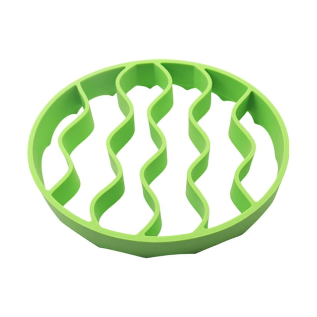 LFKERWMG Made in Canda Silicone Roasting Rack Oval Heat Cooking Rack Dishwasher Microwave Features:
