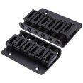 thumbnail image 4 of Guitar Bridge, Top Loading Design Strong Durable Guitar Tailpiece Adjustable Practical  For Electric Guitar Black For M00878, 4 of 8