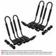 thumbnail image 1 of Kayak Carrier Rack Set Canoe Boat Surf Ski Roof Top Mount Bar Rack Car SUV Crossbar, 1 of 7