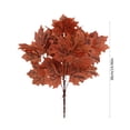 thumbnail image 3 of Birdeem Simulation Red Maple Leaf Indoor Garden Courtyard Decoration Engineering Plant Landscaping Fake Branches Plastic Green Plants, 3 of 12