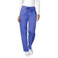 thumbnail image 3 of Adar Uniforms Unisex Natural-Rise Drawstring Tapered Leg Pants Petite, 3 of 6