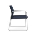 thumbnail image 4 of Gansett Reception Waiting Room Guest Chair / Silver Steel / Blue / Blue, 4 of 5