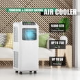 thumbnail image 4 of Costway 9,000 BTU Portable Air Conditioner & Dehumidifier Function Remote w/ Window Kit, 4 of 10