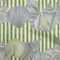 thumbnail image 1 of oneOone Georgette Viscose Medium Gray Fabric Sea Shells Ocean Craft Projects Decor Fabric Printed By The Yard 42 Inch Wide, 1 of 4