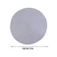 thumbnail image 3 of Kyusrd Woven Table Mat Place Mat Household And Oil-proof Pad Heat Insulation Pad, 3 of 6