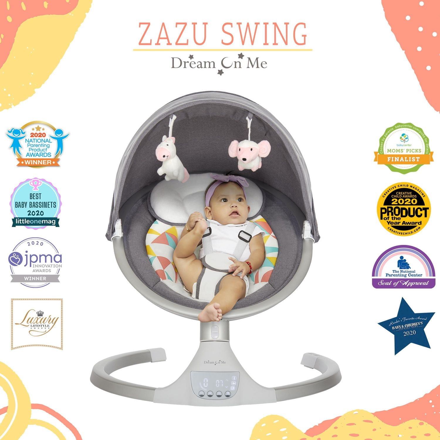 Dream On Me Zazu Swing, Model #384