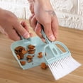 thumbnail image 3 of Efficient Mini Broom Dustpan Set for Cleaning Hair and Dust, Portable Handheld Cleaning Tool for Students and Pet Owners, Suitable for Tables, Desks, Cars, Closets, 3 of 7