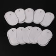 thumbnail image 2 of HLONK ESTONE 10Pcs Silicone Gel Tens Units Electrode Replacement Pads For Massagers Practical, 2 of 8