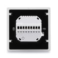 thumbnail image 1 of WiFi Smart Thermostat, Wall Mounted Temperature Controller with LED Panel, 8 Lighting Effects, 7 Color Lights Transition, Capacitive Touch Button, 1 of 7