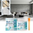 thumbnail image 1 of Clear Tile and Tub Refinishing Kit, Water-BasedCoating, Fast-Drying Flexible WaterproofPaint for Bathroom, 1 of 9