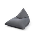 thumbnail image 1 of Fauteuil poire Gouchee Home Calypso – Fauteuil deux tons en toile avec poche latérale et poignée, rempli de billes de polystyrène, siège au sol confortable et durable pour le salon ou dortoir, 1 of 5
