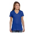 thumbnail image 1 of Hanes Ladies Ringspun Cotton Nano-T V-Neck T-Shirt, Style S04V, 1 of 1