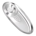 thumbnail image 1 of Spice Dish, Snack Plate Divided Stable 304 Stainless Steel Safe  For Outdoor For Camping L,S, 1 of 8