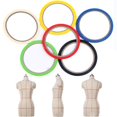 thumbnail image 4 of 10Rolls Draping Tape Mannequin Pattern Masking Tape Gridding Dress Form 20meters White, 4 of 7