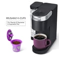 thumbnail image 4 of Binwennn Filtre Cuisine Passoire Triangulaire Filtre Réutilisable Tasse à Café Servir Cafetière Rechargeable Filtres à Café, 4 of 7