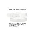 thumbnail image 3 of Unique Bargains Women's Clear Waist Belt Plus Size, 3 of 4