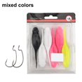 thumbnail image 3 of 6pcs 10cm Swimbait Long Tailed Fake Tadpole Soft Bait Sinking Floating Wobblers, 3 of 11